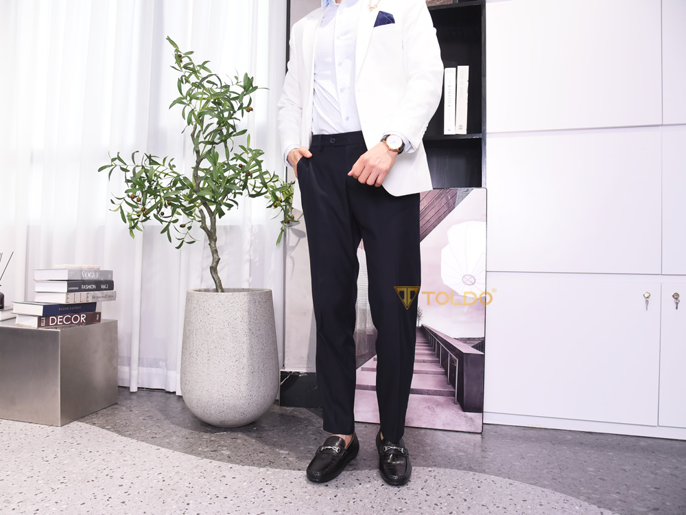 Giày mọi nam cao 6cm - đế khâu