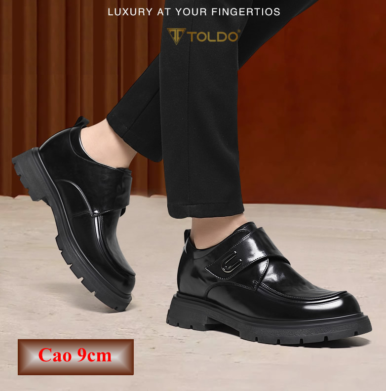 Giày lười cao 9cm HQ3910