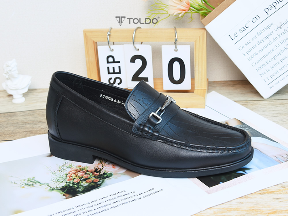 Giày cao 7cm da thật đế khâu