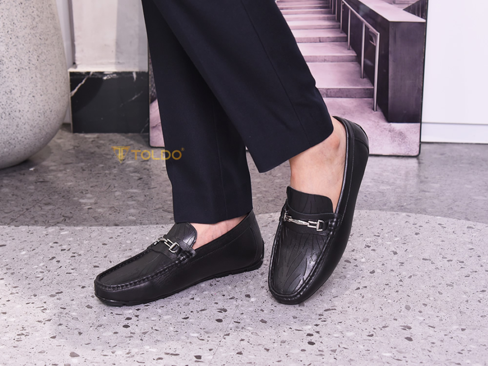 Giày mọi cao 6cm đế khâu