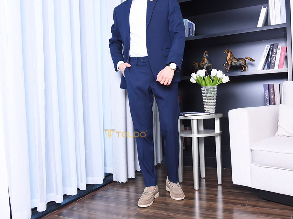 Giày nam cao 7cm da lộn đế khâu