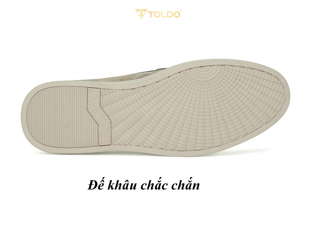Giày nam cao 7cm da lộn đế khâu
