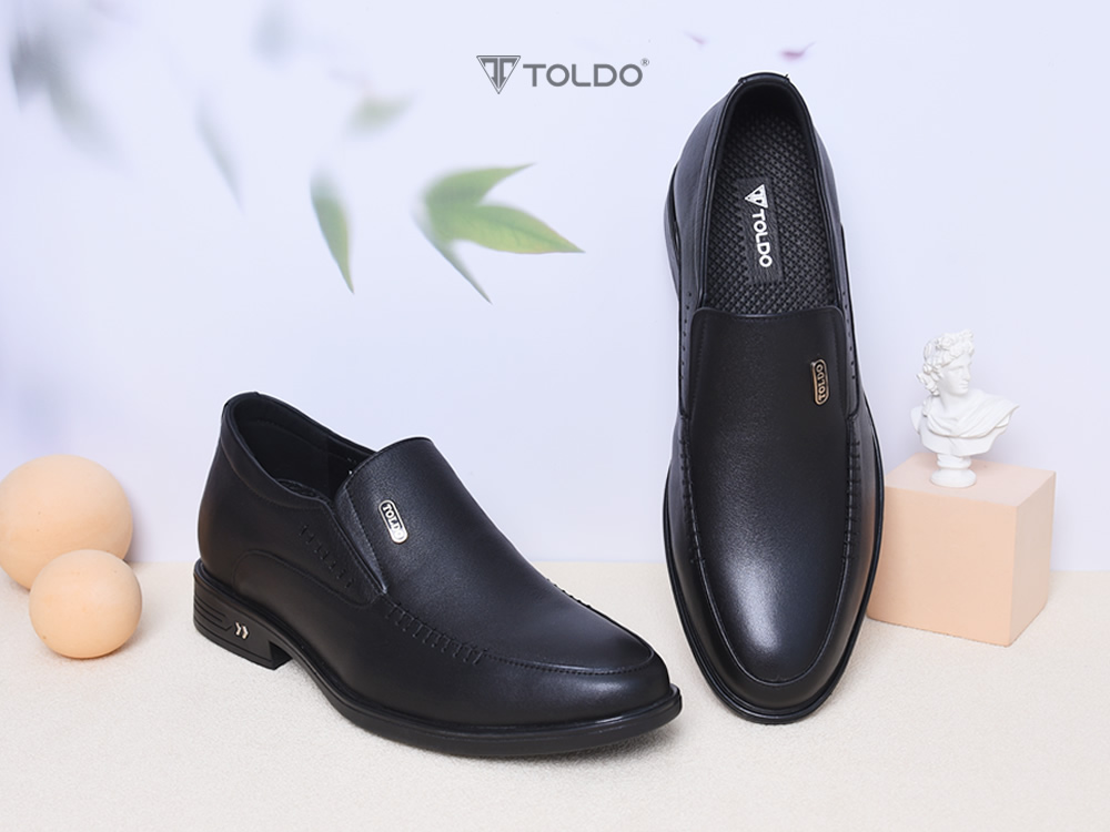 Giày cao 7cm da mềm đế khâu