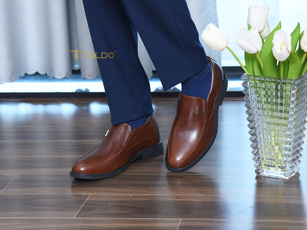Giày cao nam 7cm cao cấp