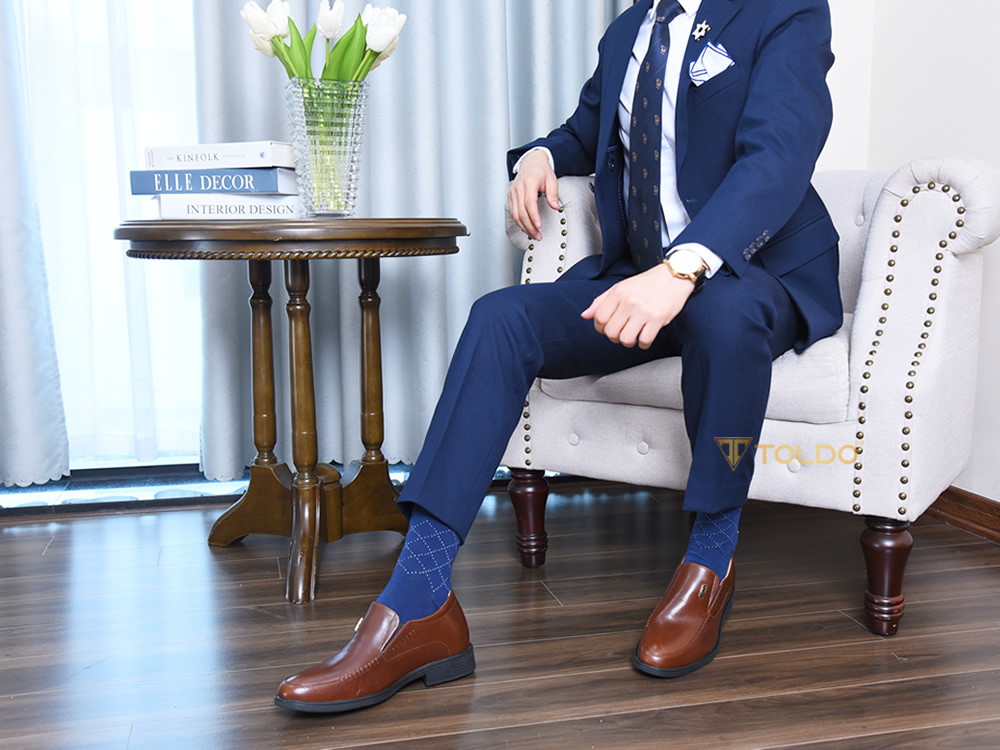 Giày cao nam 7cm cao cấp