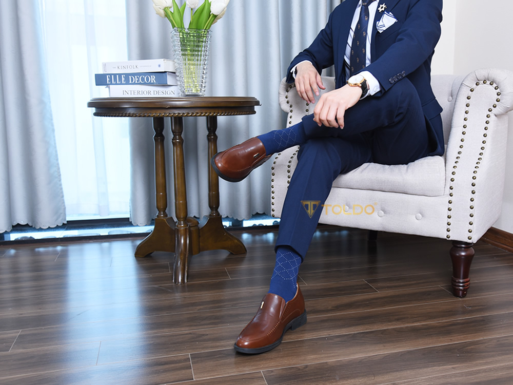 Giày cao nam 7cm cao cấp