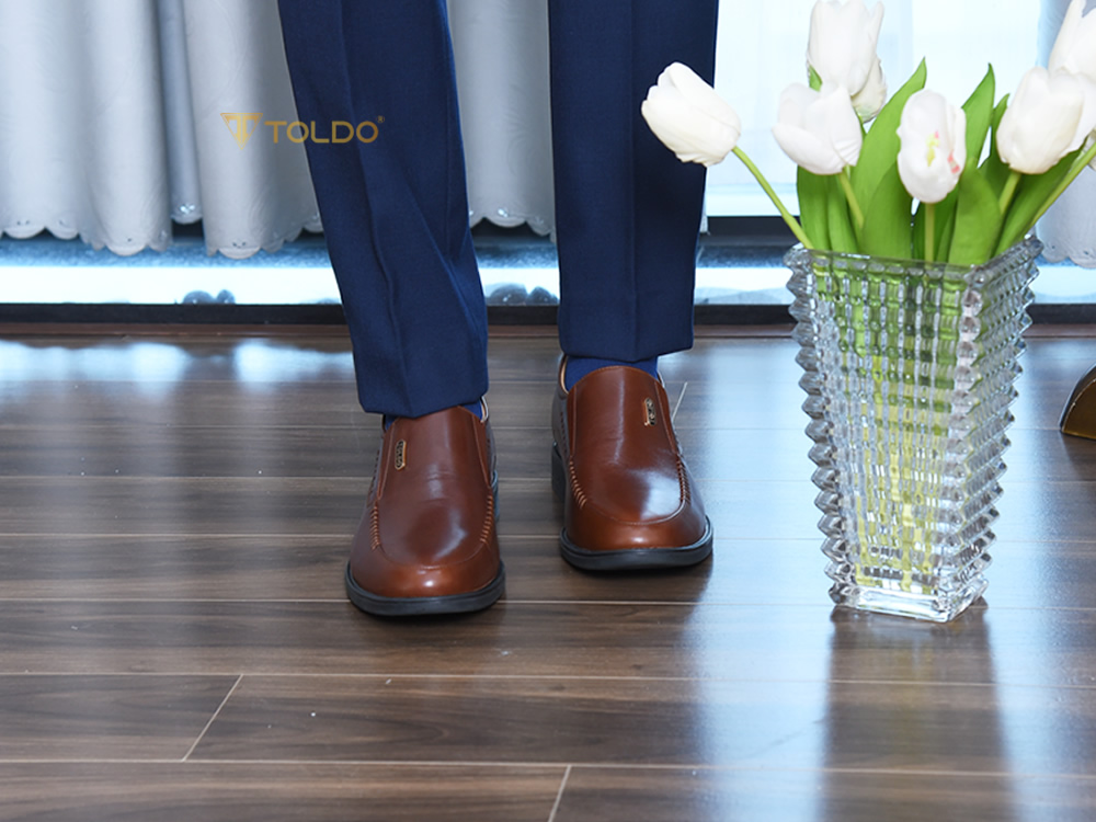 Giày cao nam 7cm cao cấp