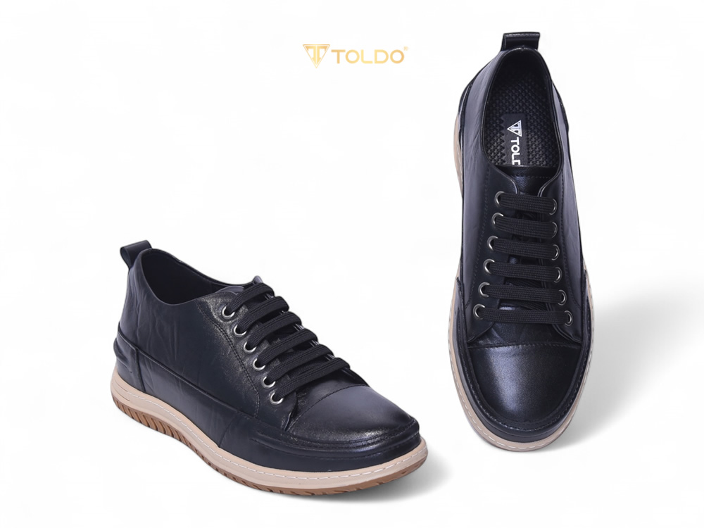 Giày cao 7cm thể thao da thật mềm nhẹ