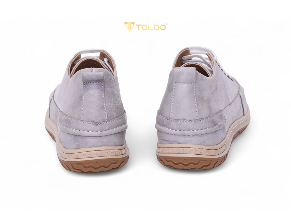 Giày cao 7cm thể thao đế khâu da thật