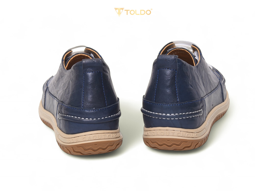 Giày cao 7cm thể thao đế khâu da thật 