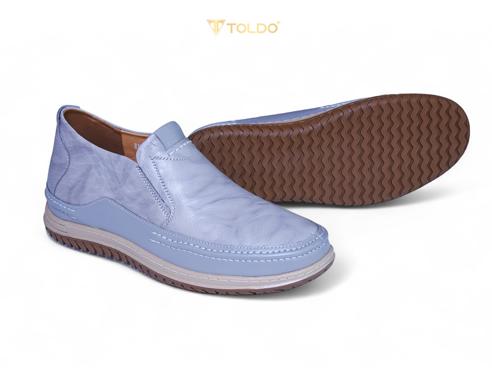 Giày cao nam 7cm đế khâu da thật
