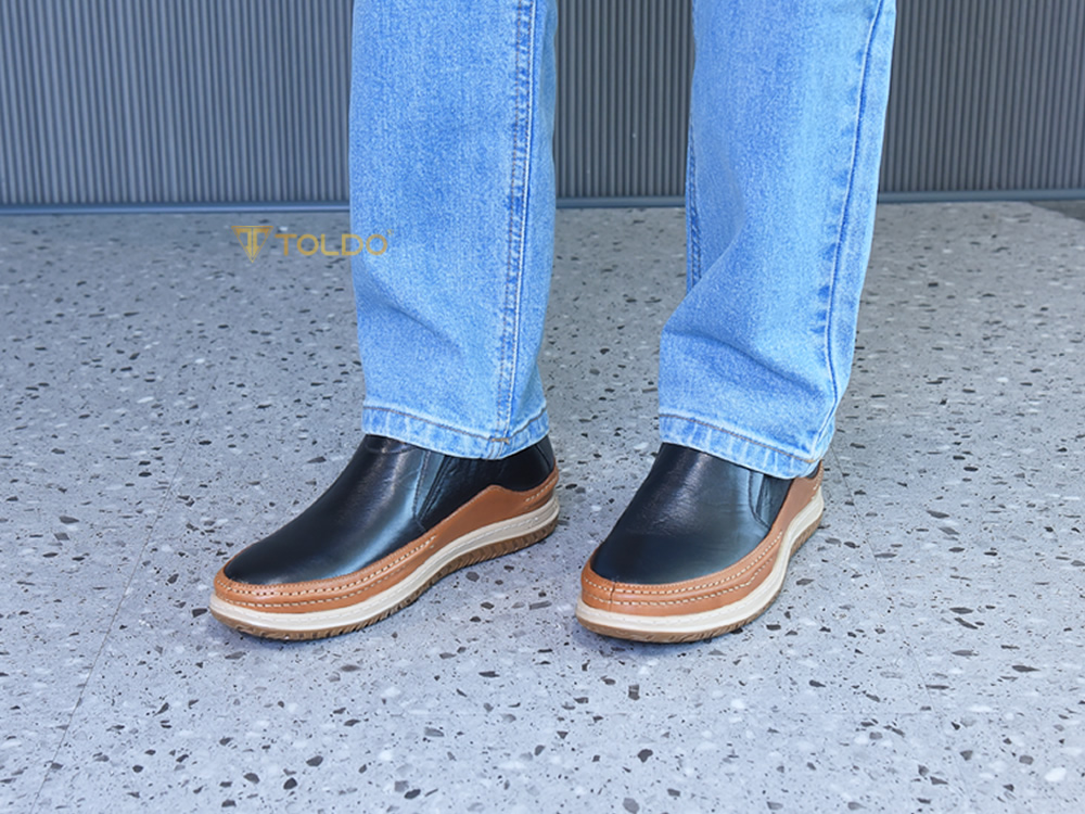 Giày cho nam tăng 7cm da thật