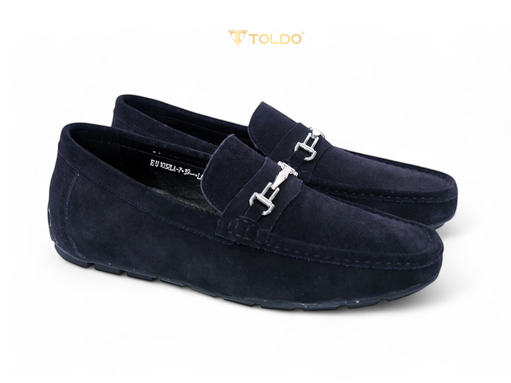 Giày mọi tăng chiều cao 6cm da lộn