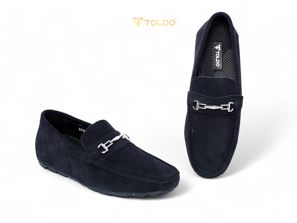 Giày mọi tăng chiều cao 6cm da lộn