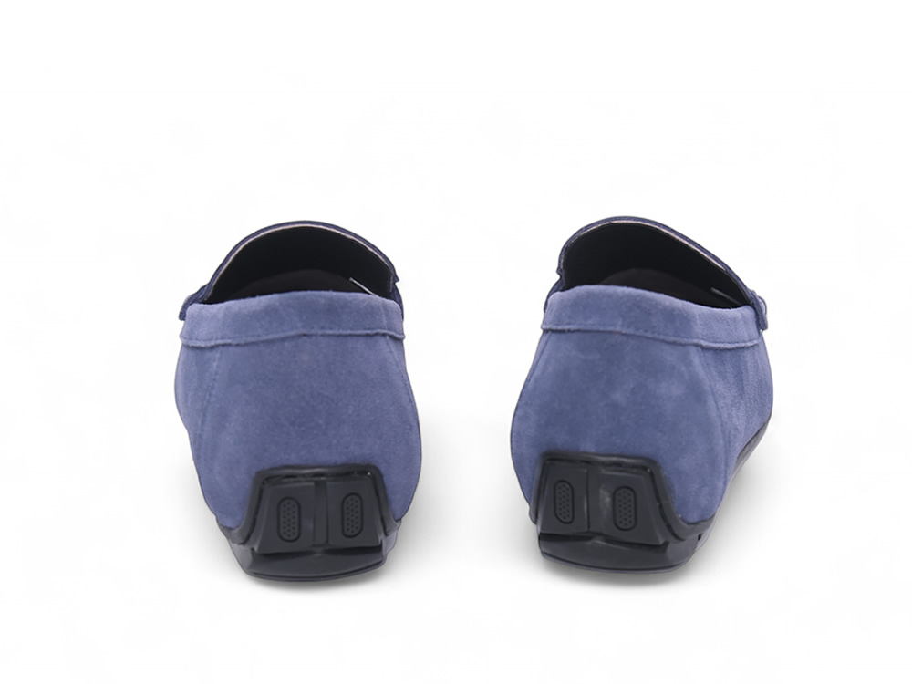 Giày mọi cao 6cm da lộn đế khâu
