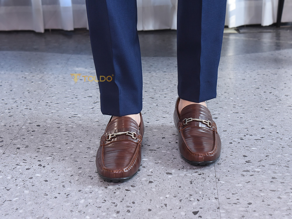 Giày mọi tăng 6cm đế khâu