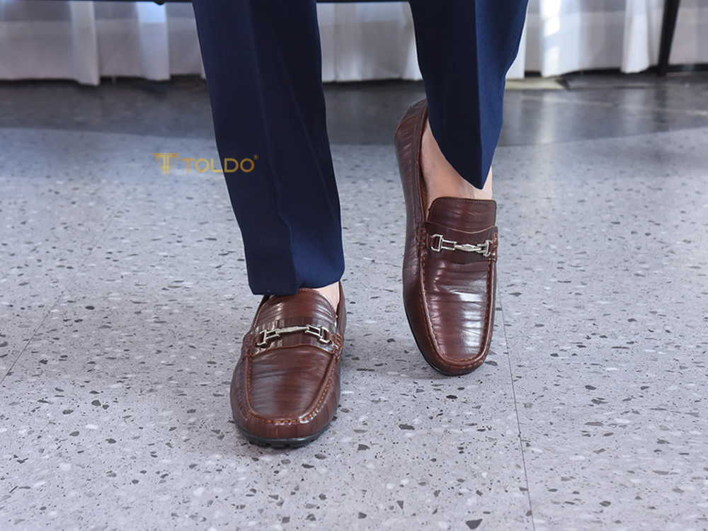 Giày mọi tăng 6cm đế khâu