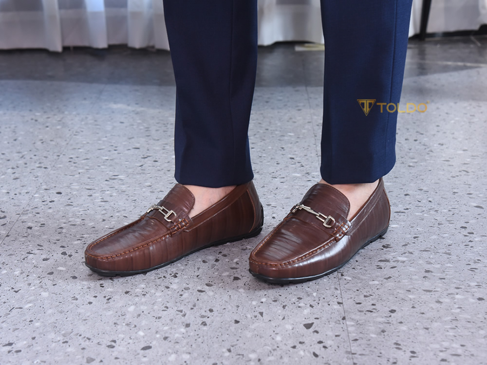 Giày mọi tăng 6cm đế khâu