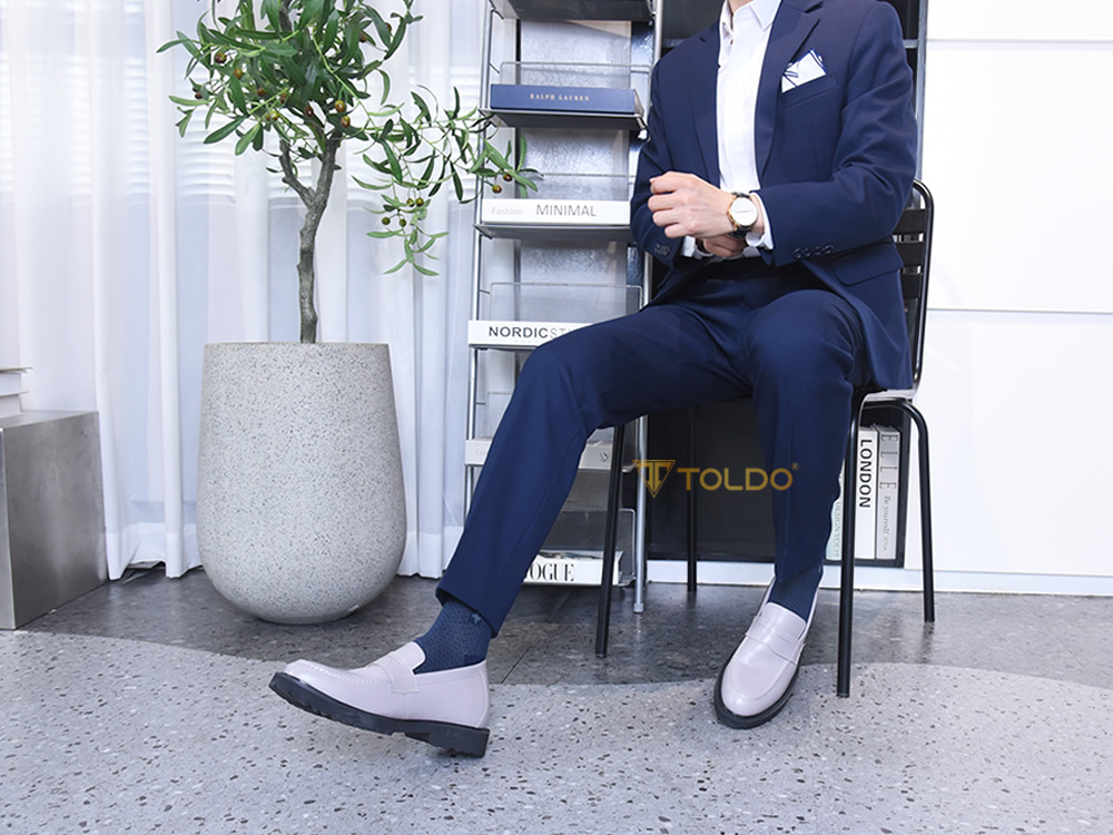 Giày cao 7cm đế eva siêu nhẹ