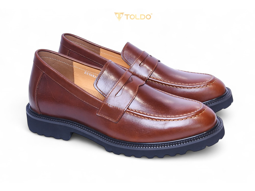 Giày cao nam 7cm đế eva siêu nhẹ