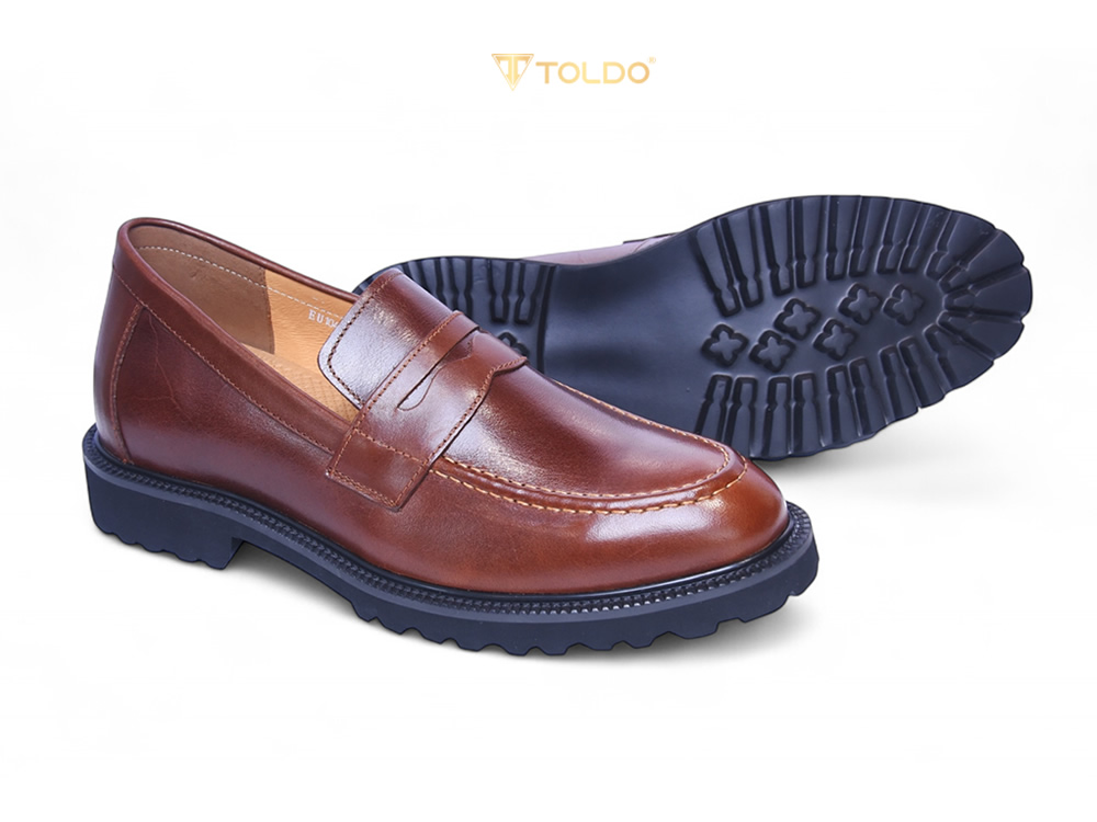 Giày cao nam 7cm đế eva siêu nhẹ