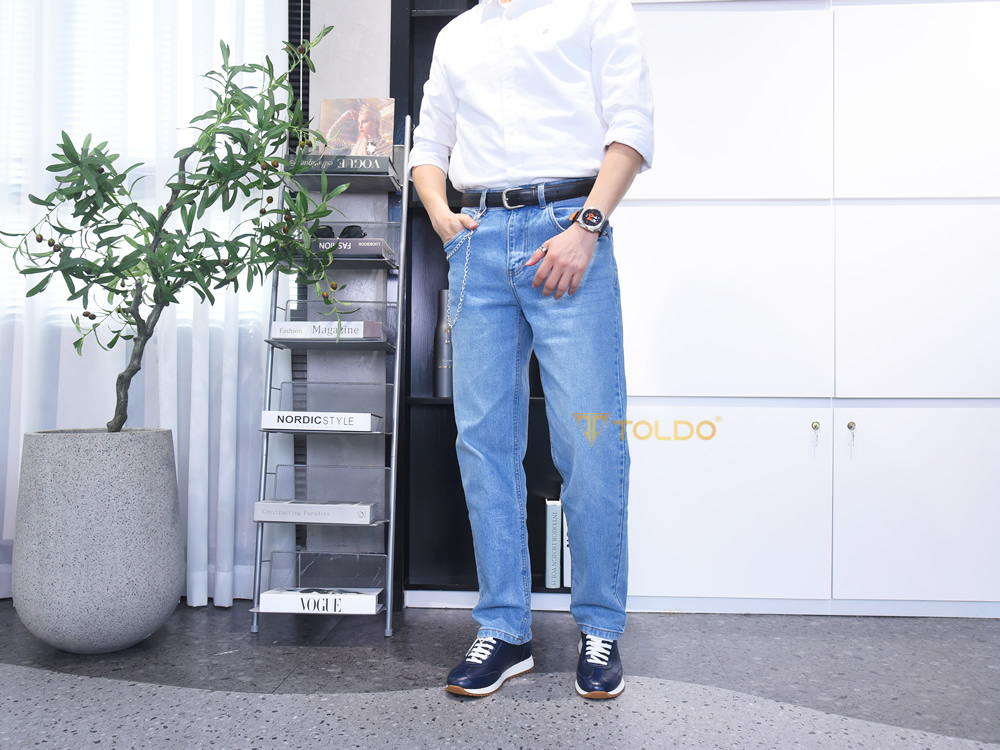 Giày cho nam cao 8cm da thật