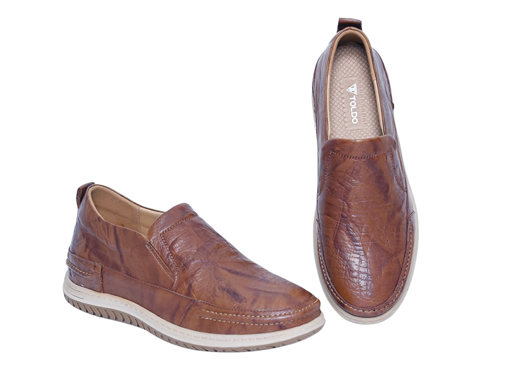 Giày cao 7cm da thật đế khâu
