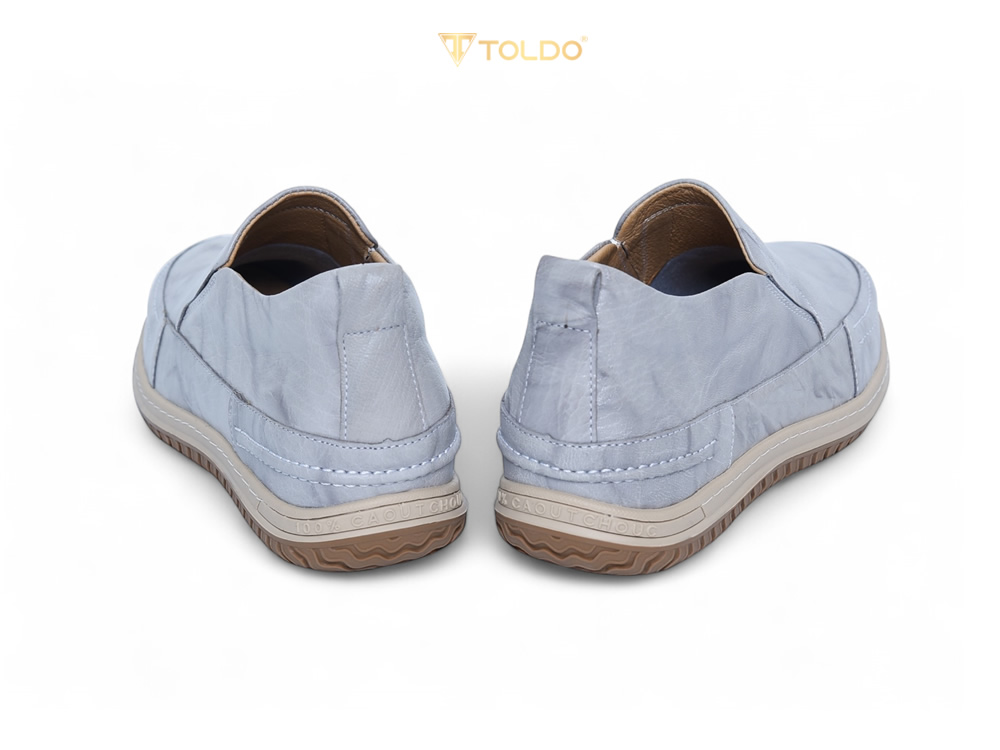 Giày cao 7cm đế khâu da bò thật