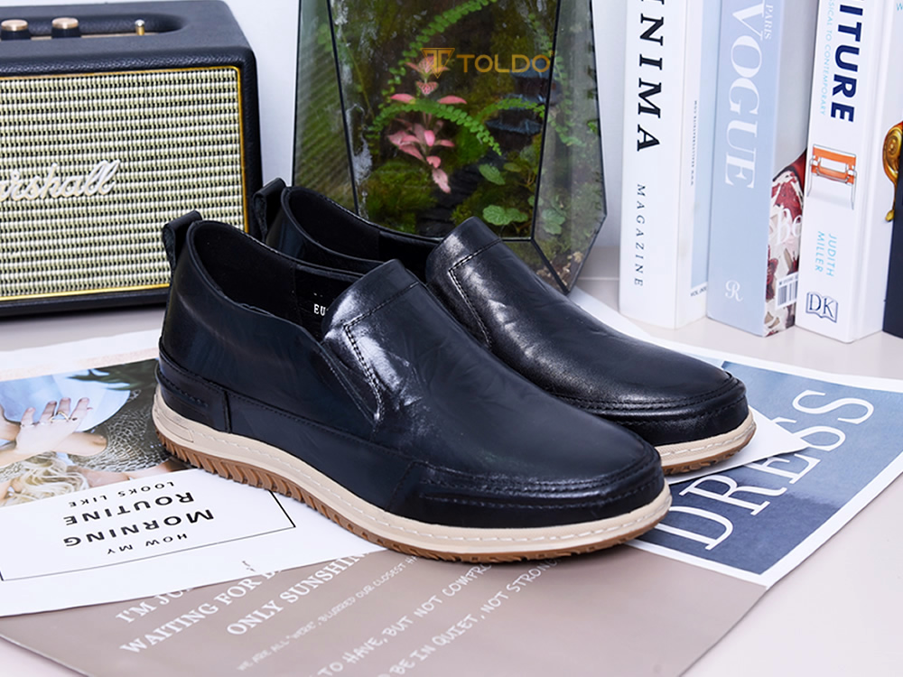 Giày nam cao 7cm da thật đế khâu