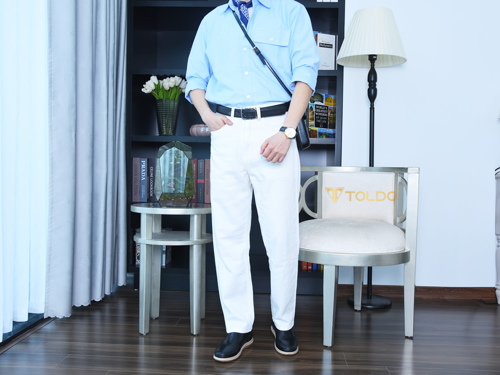 Giày nam cao 7cm da thật đế khâu