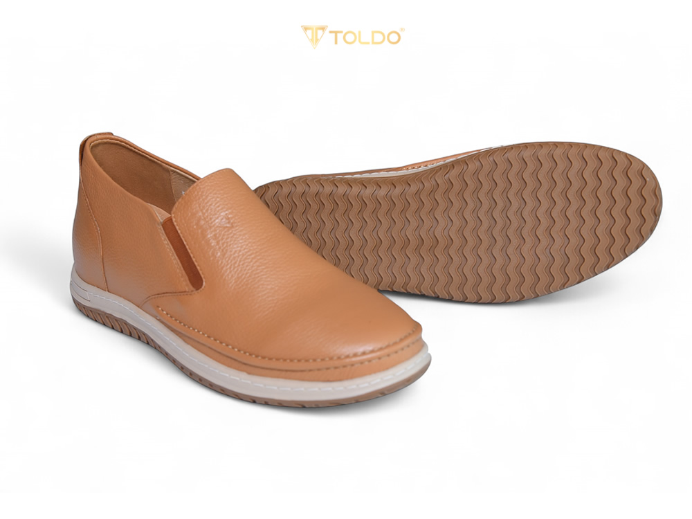 Giày nam cao 7cm da sần đế khâu