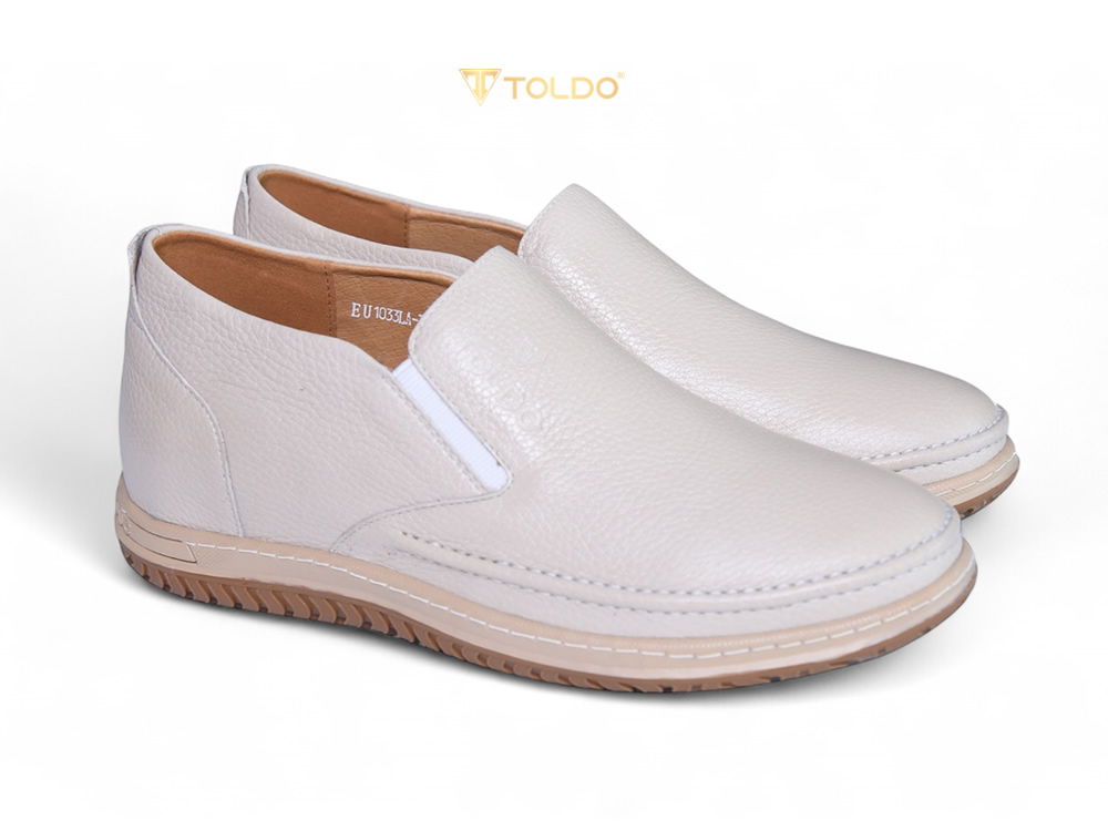 Giày tăng 7cm  chiều cao da sần nhẹ