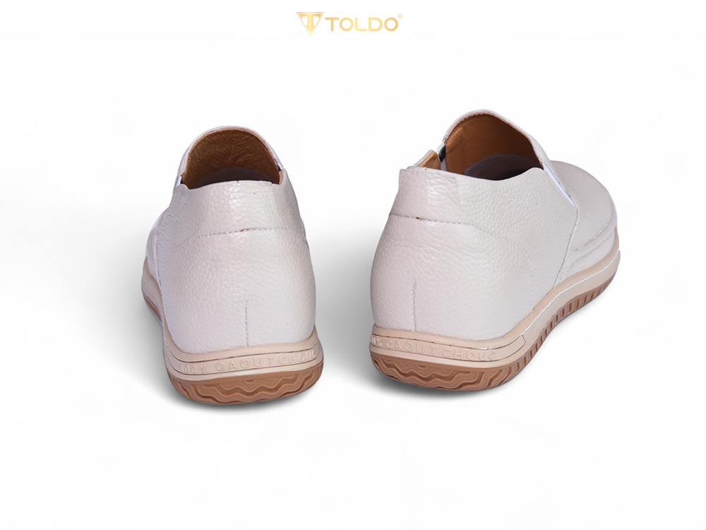 Giày tăng 7cm  chiều cao da sần nhẹ