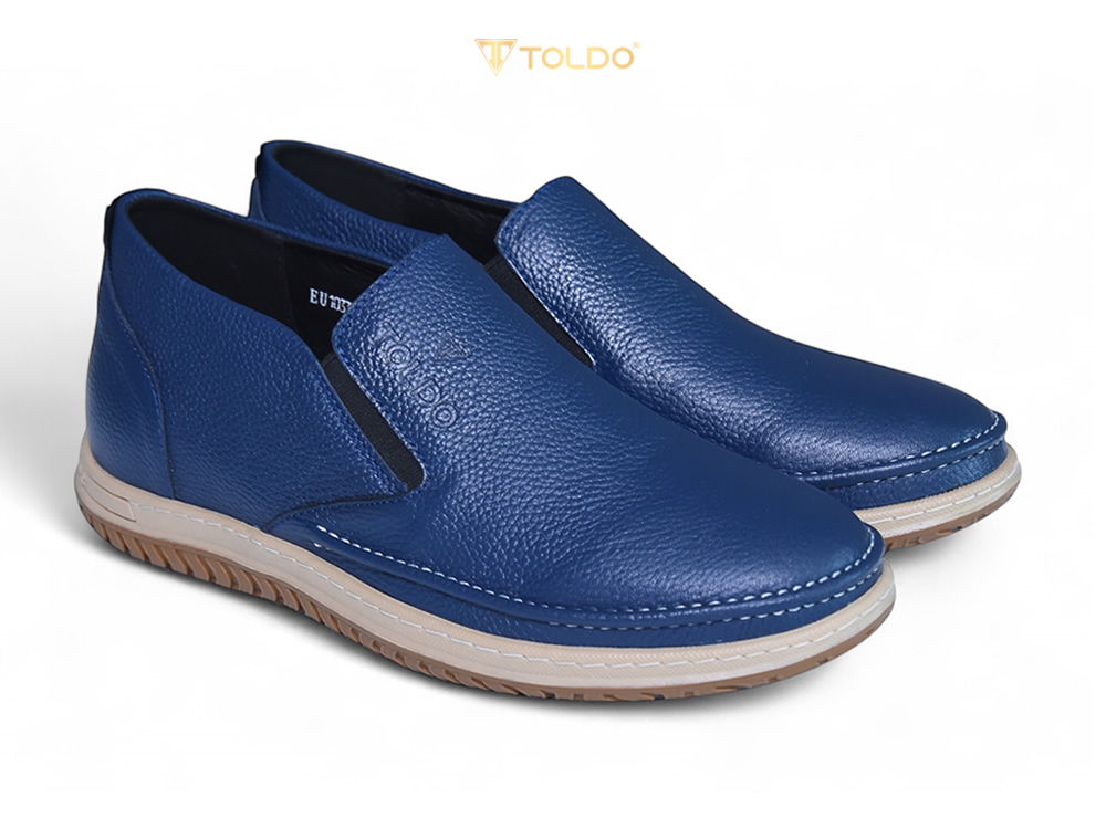 Giày cao 7cm da sần siêu nhẹ