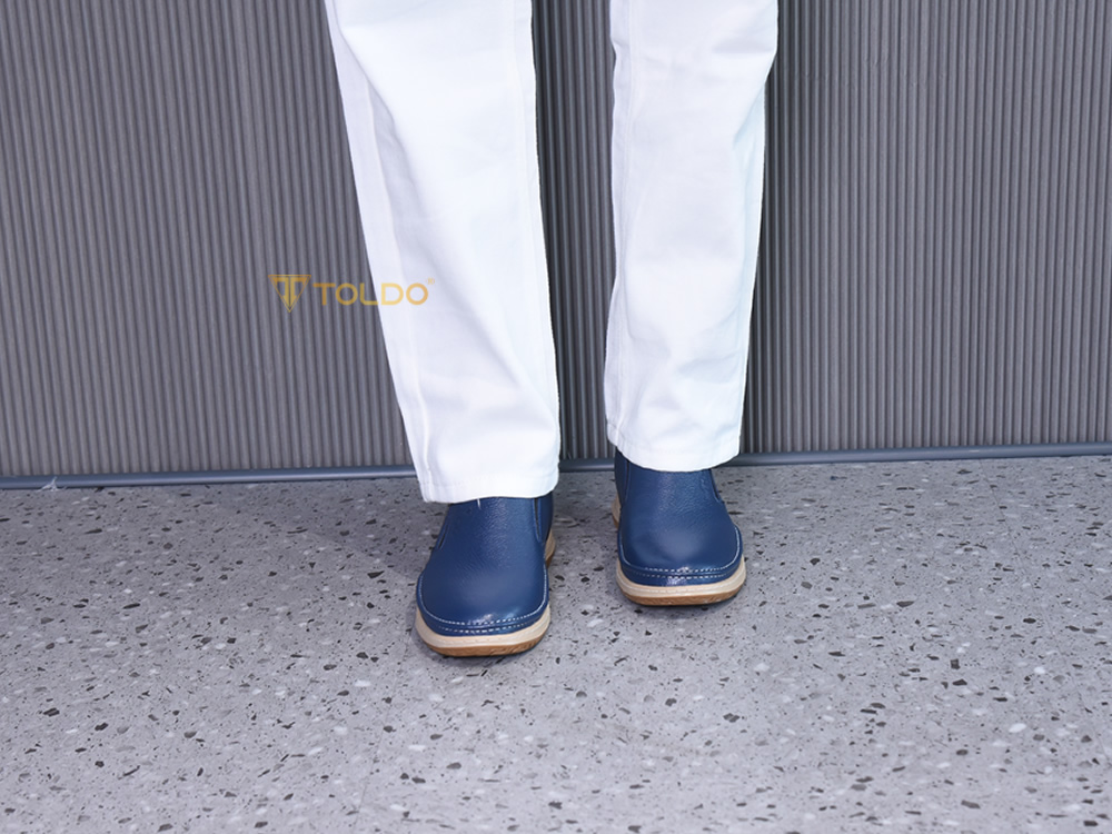 Giày cao 7cm da sần siêu nhẹ