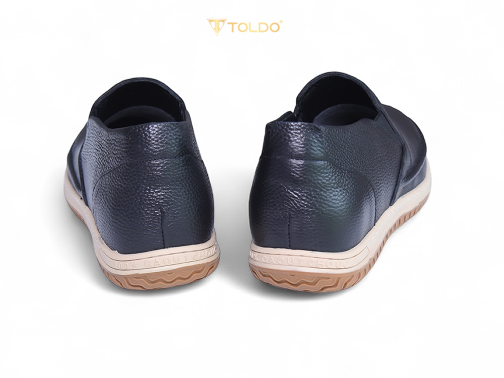 Giày cao 7cm đế khâu da bò thật