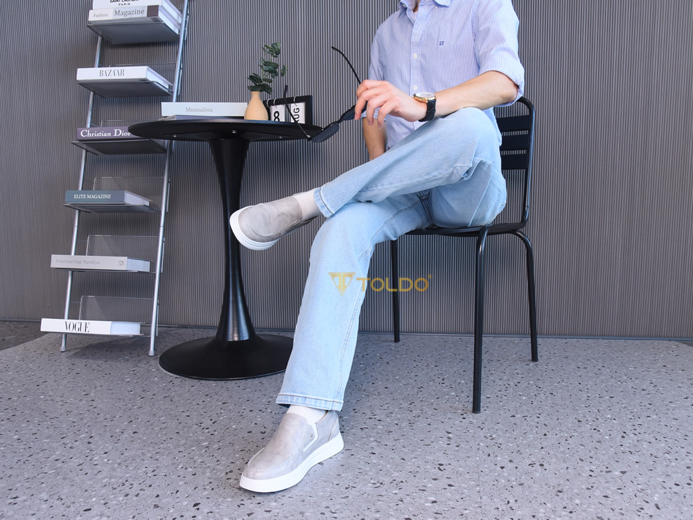 Giày thể thao nam cao 8cm đế khâu