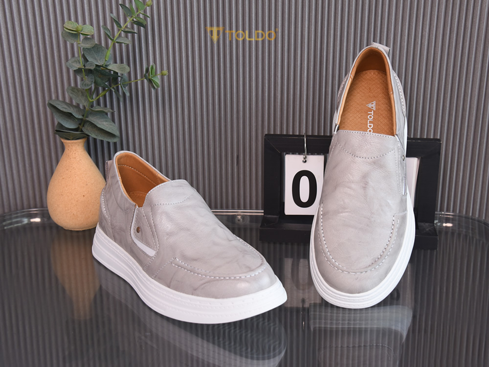 Giày thể thao nam cao 8cm đế khâu
