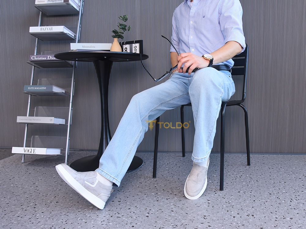 Giày thể thao nam cao 8cm đế khâu