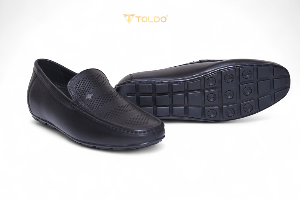 Giày mọi cao 6cm đục lỗ thoáng khí
