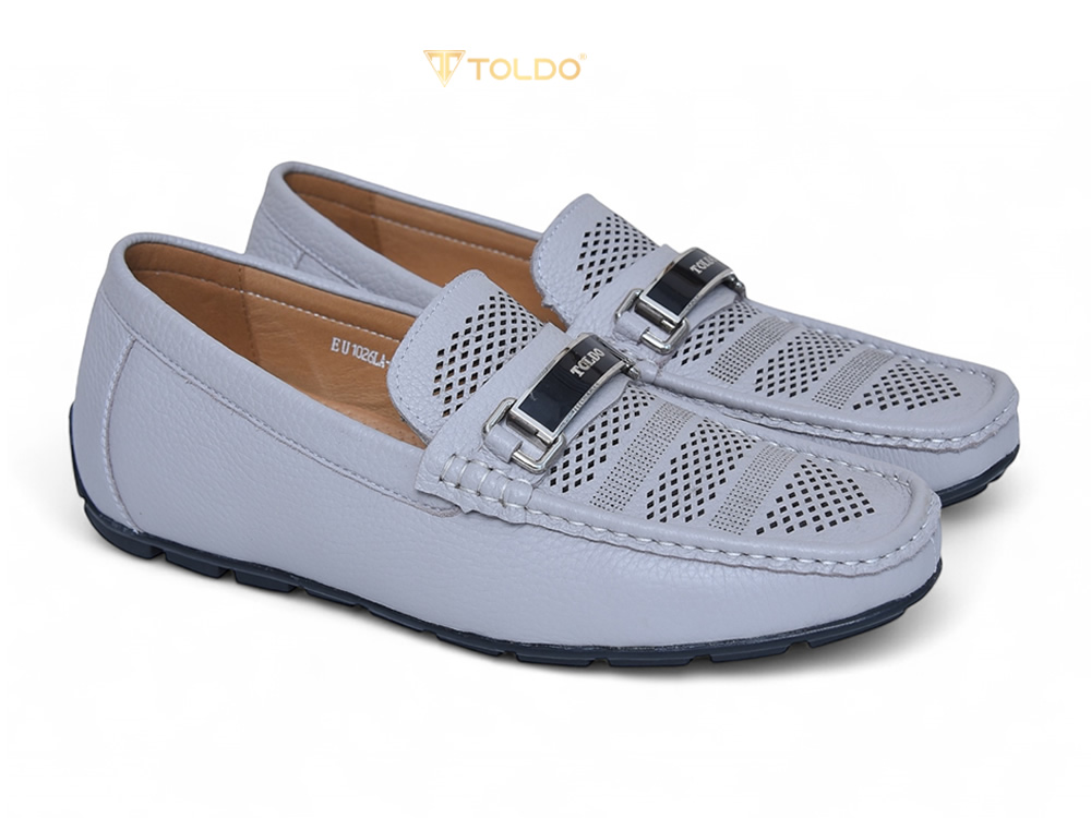 Giày mọi nam cao 6cm đục lỗ thoáng khí