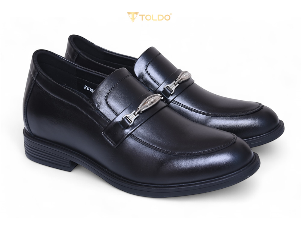 Giày cao 8cm cho nam da thật