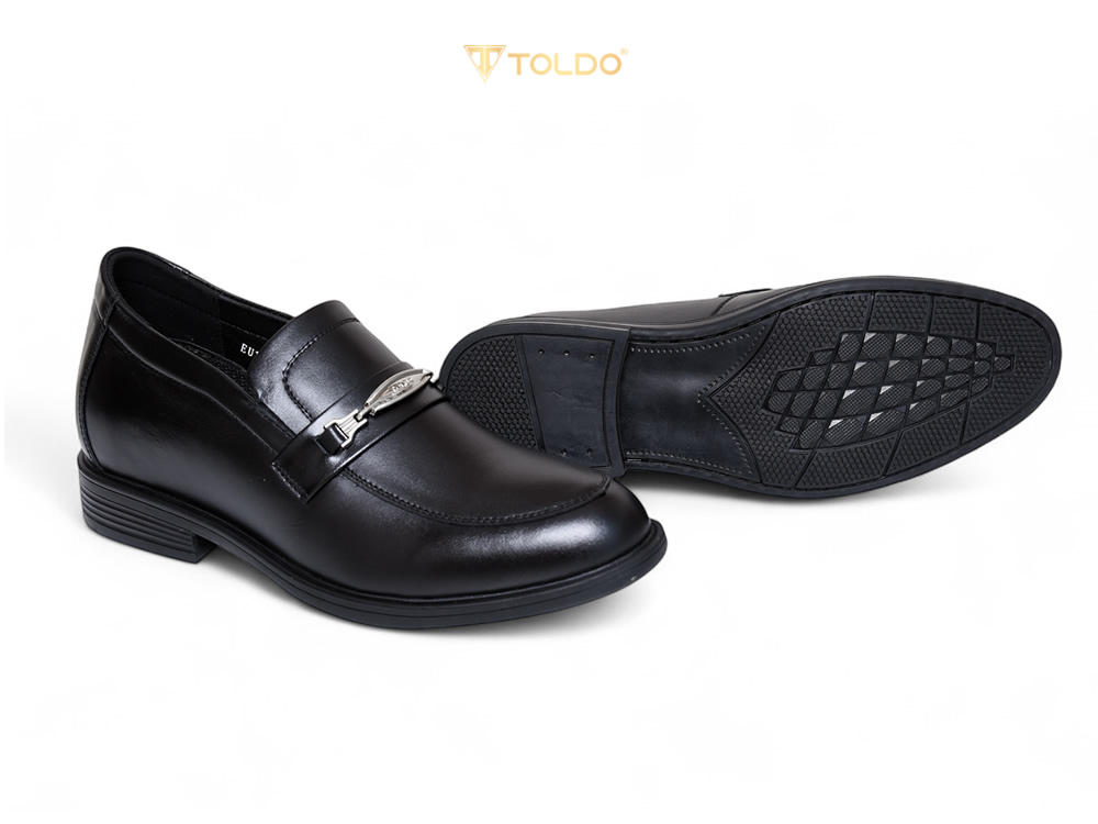 Giày cao 8cm cho nam da thật