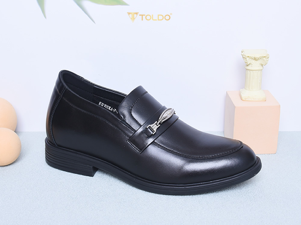 Giày cao 8cm cho nam da thật
