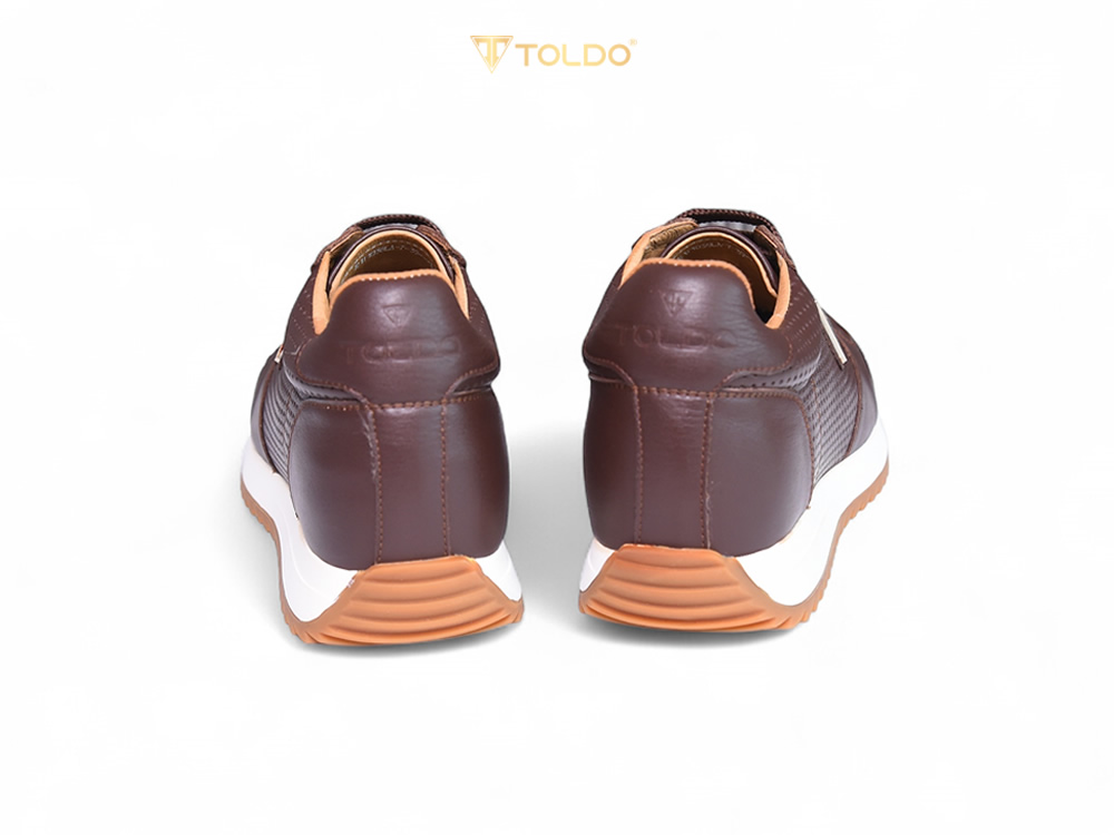 Giày nam cao 8cm thể thao da thật